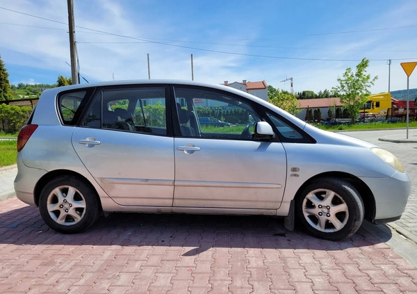 Toyota Corolla Verso cena 6300 przebieg: 248000, rok produkcji 2004 z Strzyżów małe 79